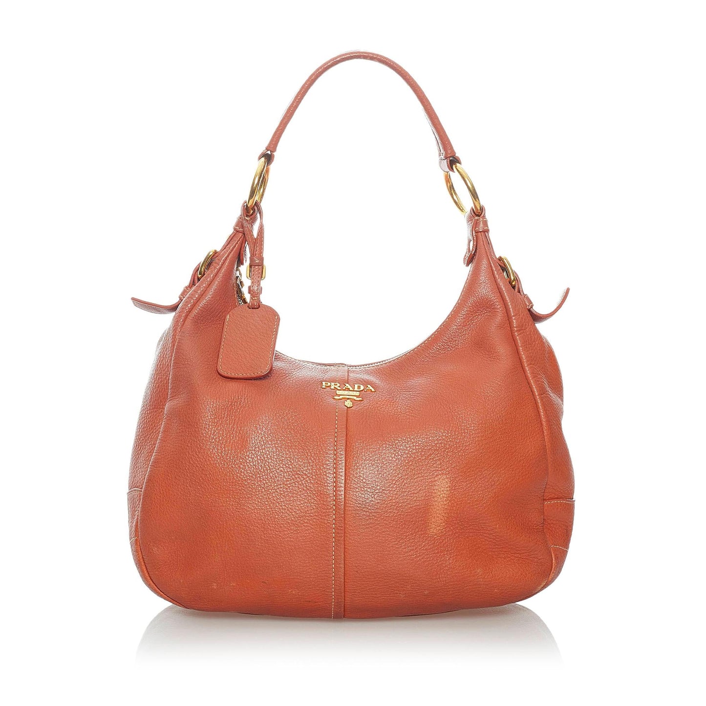 Prada Vitello Daino Shoulder Bag (SHG-30578)