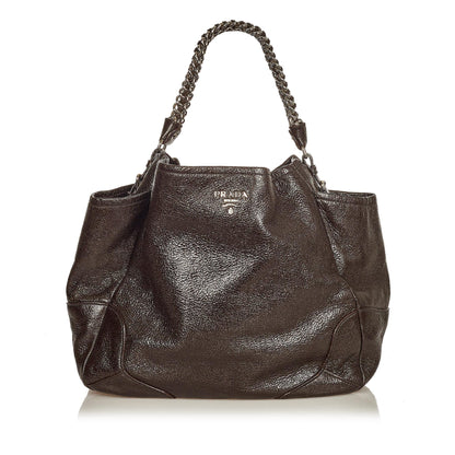 Prada Vitello Daino Tote Bag (SHG-31562)