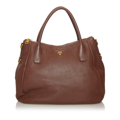 Prada Vitello Daino Tote Bag (SHG-29094)