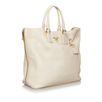 Prada Vitello Daino Tote Bag (SHG-29698)