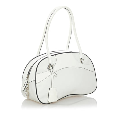 Prada Vitello Drive Bowler Bag (SHG-32674)
