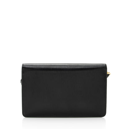 Prada Vitello Move Mini Wallet on Chain (SHF-22579)