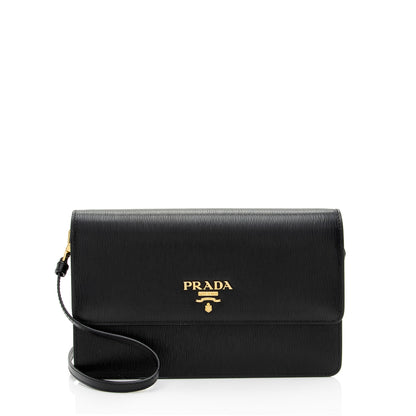 Prada Vitello Move Mini Wallet on Chain (SHF-mz8ytX)
