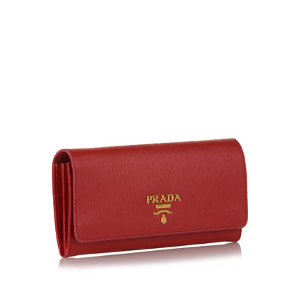 Prada Vitello Move Wallet On Chain (SHG-ROIx56)