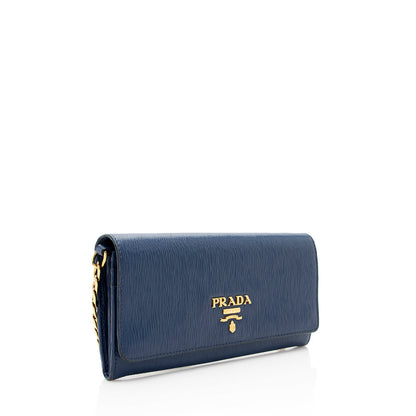 Prada Vitello Move Wallet on Chain Bag (SHF-19357)