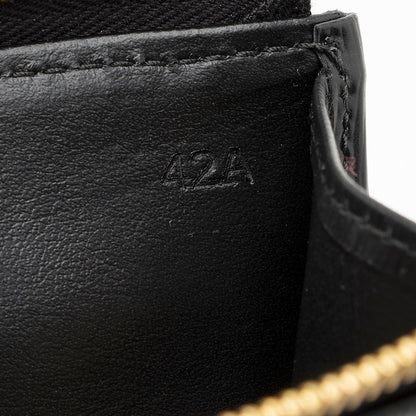 Prada Vitello Move Zip Around Key Holder (SHF-18999)