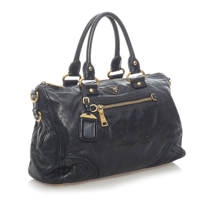 Prada Vitello Shine Handbag (SHG-7Je4iF)