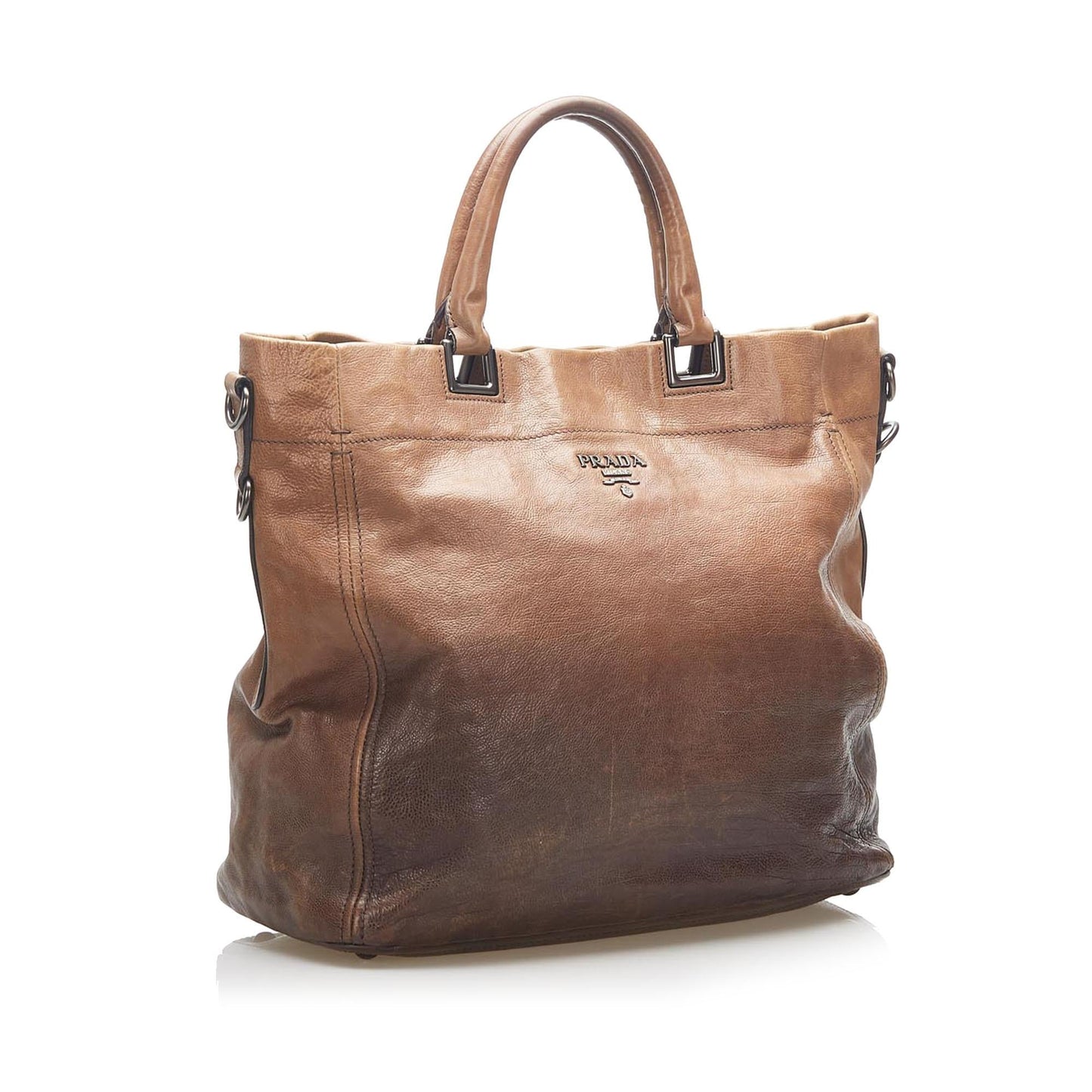 Prada Vitello Shine Satchel (SHG-16534)