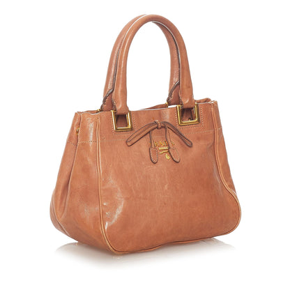 Prada Vitello Shine Satchel (SHG-27313)