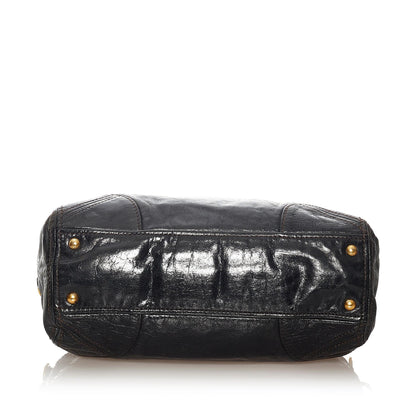 Prada Vitello Shine Satchel (SHG-27607)