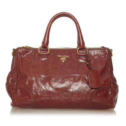 Prada Vitello Shine Satchel (SHG-27630)