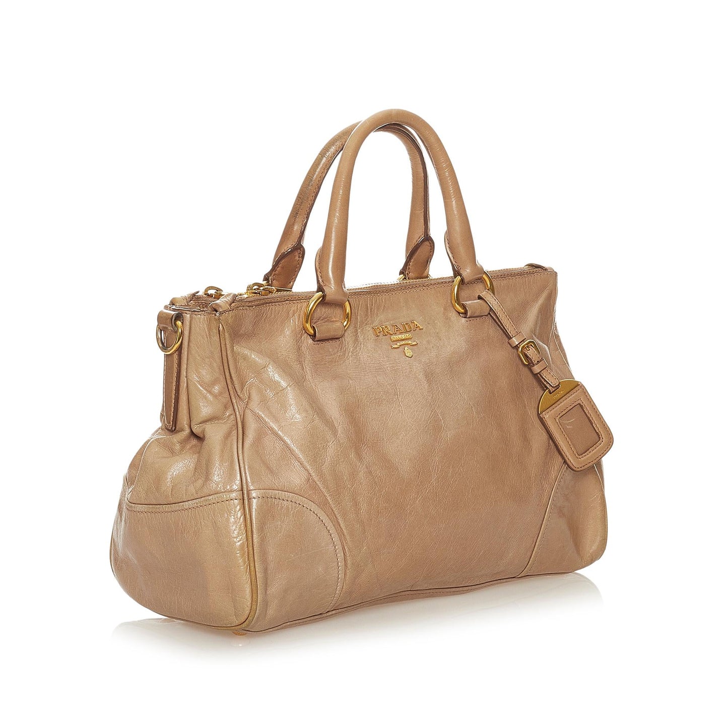 Prada Vitello Shine Satchel (SHG-27635)