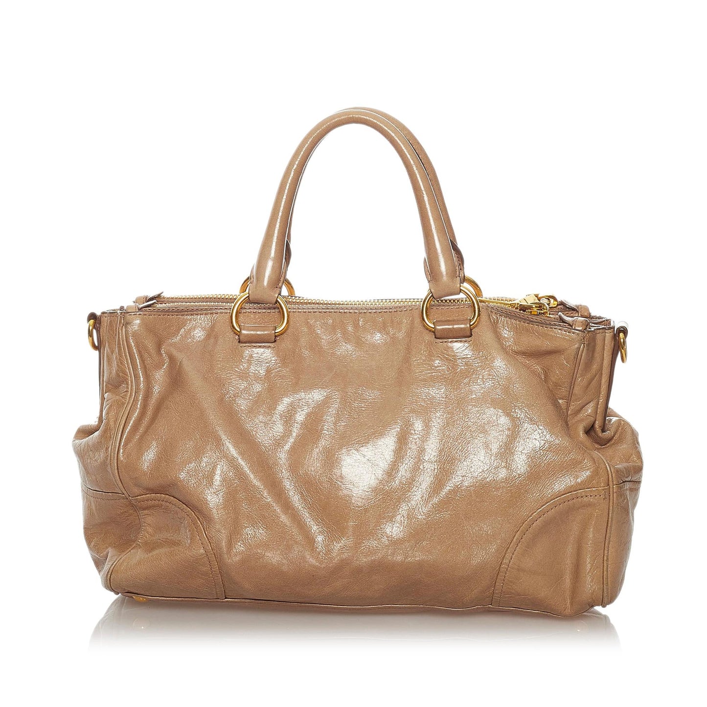 Prada Vitello Shine Satchel (SHG-28200)