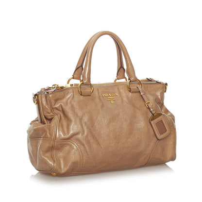 Prada Vitello Shine Satchel (SHG-28200)