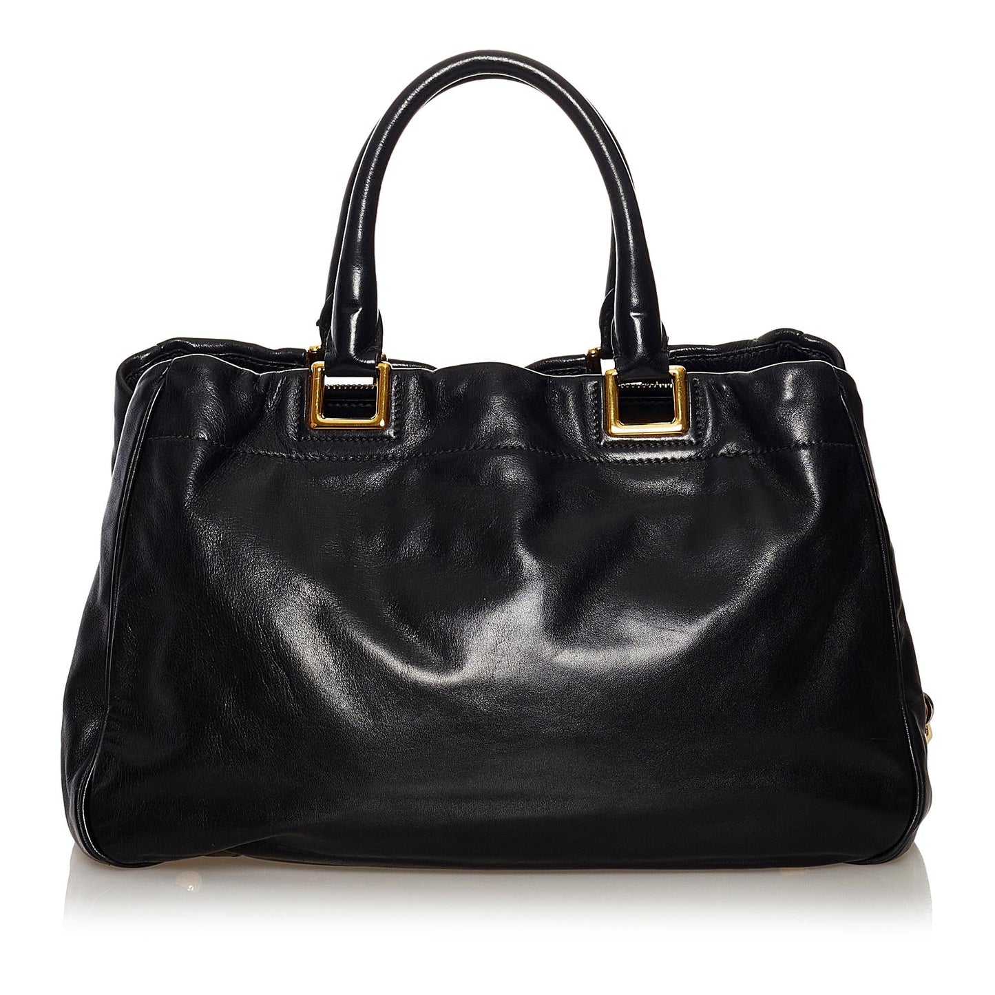 Prada Vitello Shine Satchel (SHG-32949)