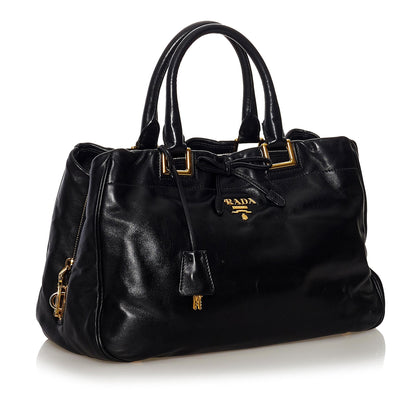 Prada Vitello Shine Satchel (SHG-32949)
