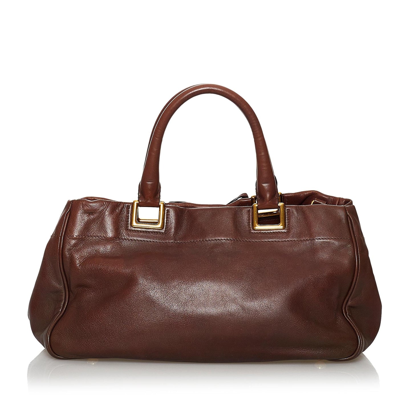 Prada Vitello Shine Satchel (SHG-33929)