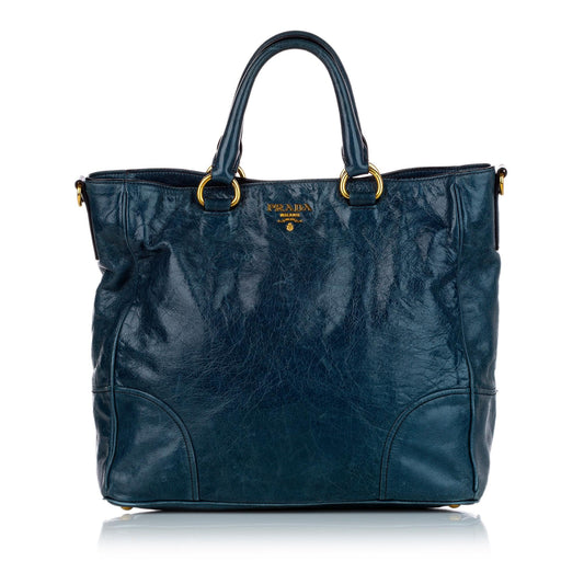 Prada Vitello Shine Satchel (SHG-34667)