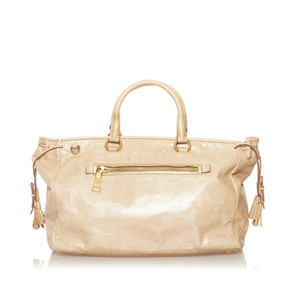 Prada Vitello Shine Satchel (SHG-34934)