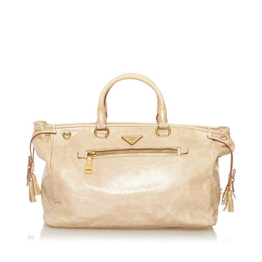 Prada Vitello Shine Satchel (SHG-34934)