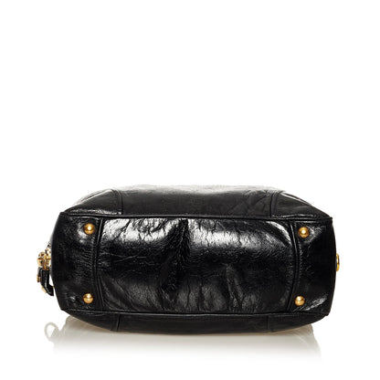 Prada Vitello Shine Satchel (SHG-37205)