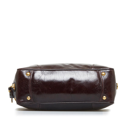 Prada Vitello Shine Satchel (SHG-SaINqk)