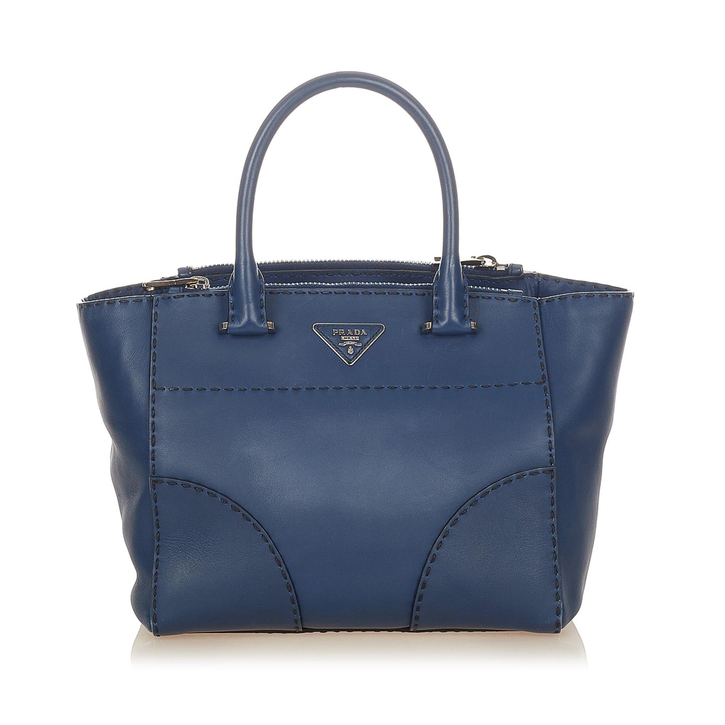 Prada Vitello Twin Pocket Satchel (SHG-25063)