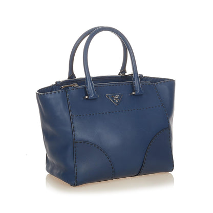 Prada Vitello Twin Pocket Satchel (SHG-25063)