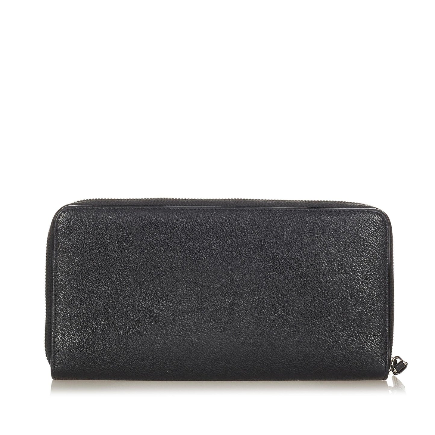 Prada Zip Around Leather Long Wallet (SHG-23521)