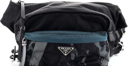 Prada Convertible Pocket Belt Bag Tessuto