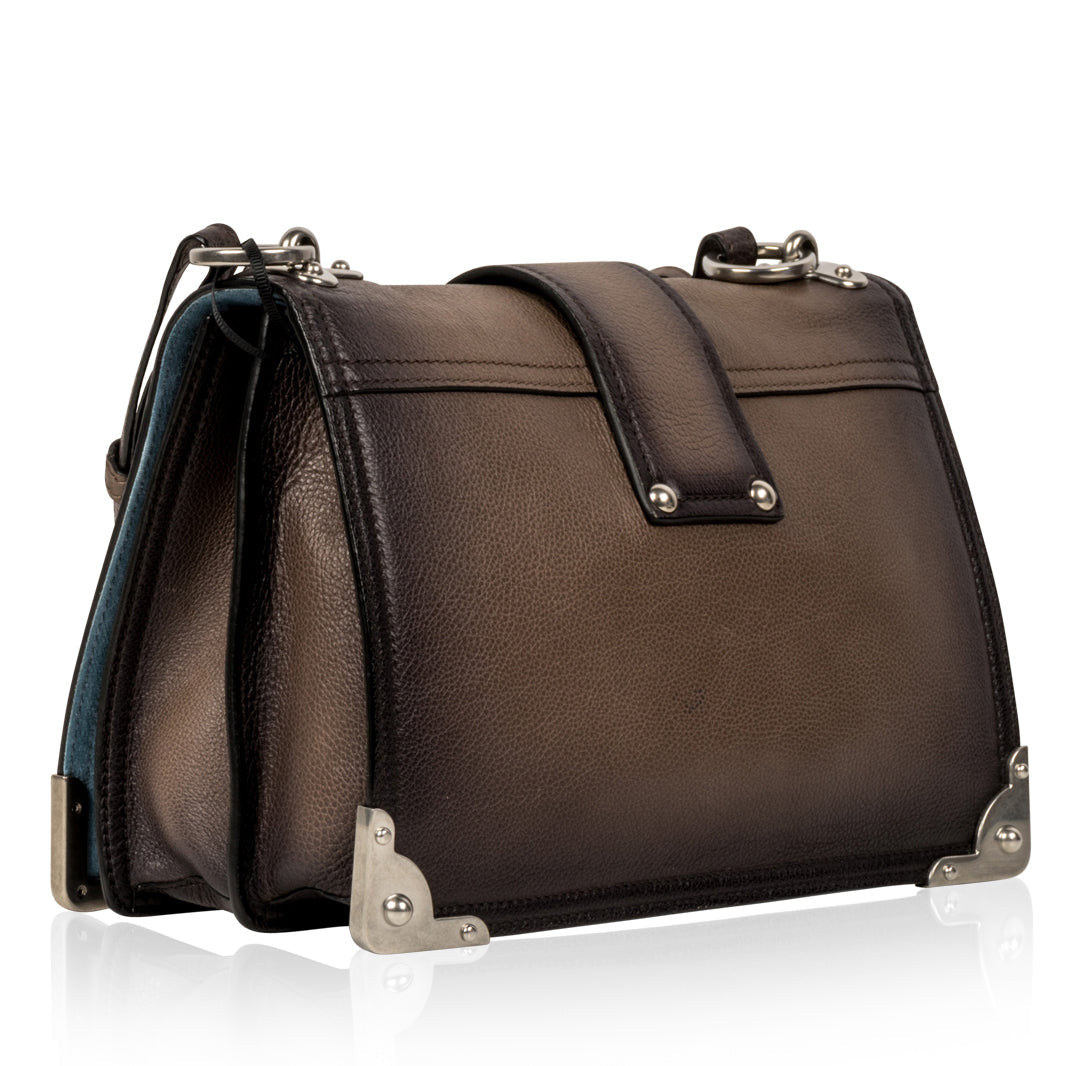 Prada Large Cahier Shoulder Bag