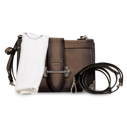 Prada Large Cahier Shoulder Bag