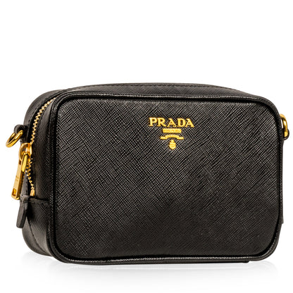 Prada Mini Saffiano Crossbody Bag