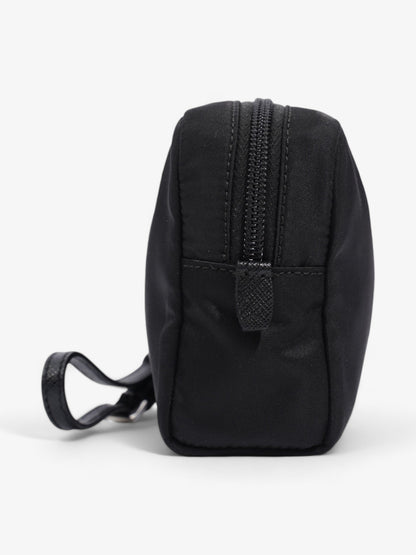 Prada Pouch Wristlet Black Re Nylon
