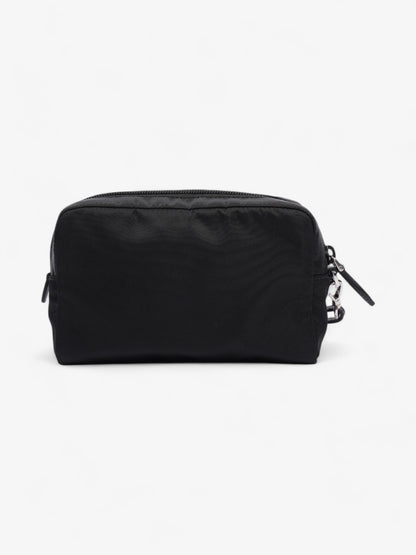 Prada Pouch Wristlet Black Re Nylon