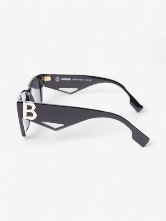 Burberry Rectangle-Frame Sunglasses Black Acetate 140mm