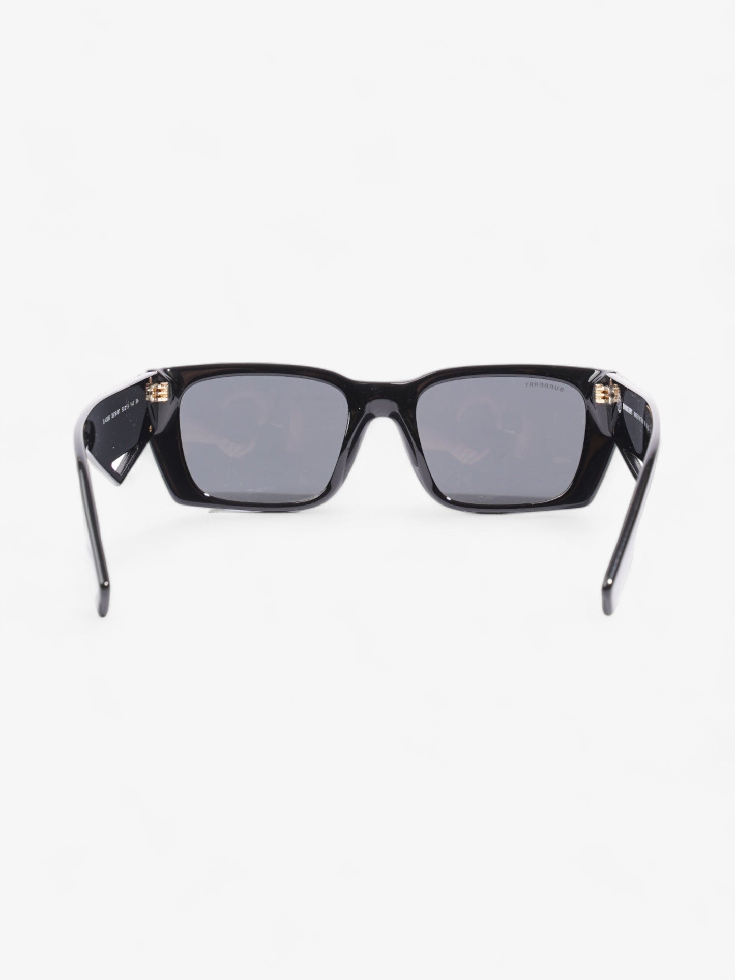 Burberry Rectangle-Frame Sunglasses Black Acetate 140mm