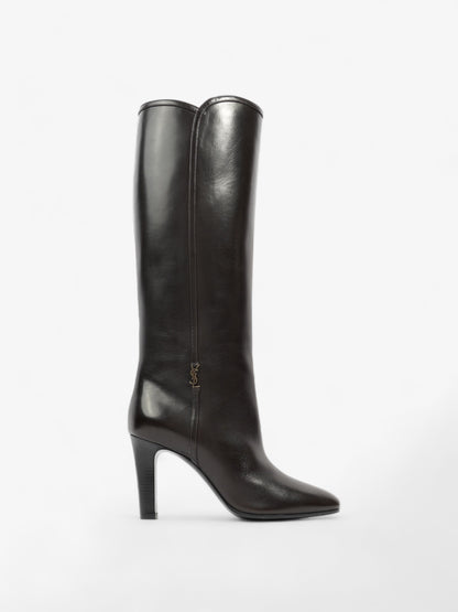Saint Laurent Boots 110 Black Leather EU 38.5 UK 5.5