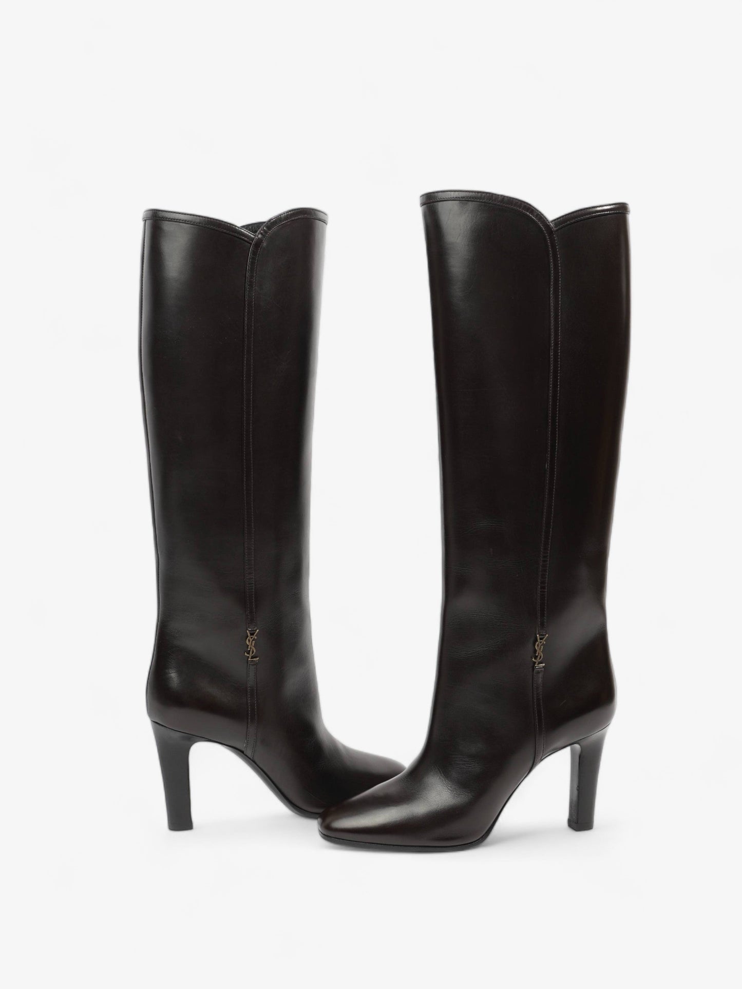 Saint Laurent Boots 110 Black Leather EU 38.5 UK 5.5