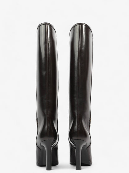 Saint Laurent Boots 110 Black Leather EU 38.5 UK 5.5