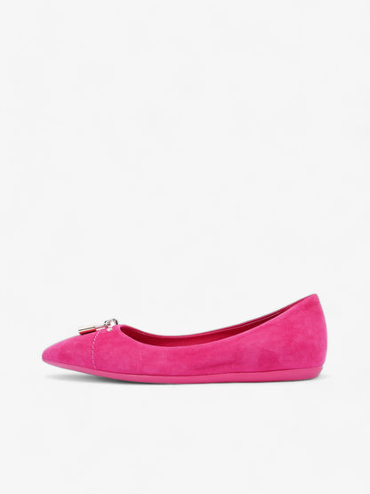 Louis Vuitton Ballet Flat Pink Velvet EU 35.5 UK 2.5