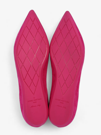 Louis Vuitton Ballet Flat Pink Velvet EU 35.5 UK 2.5