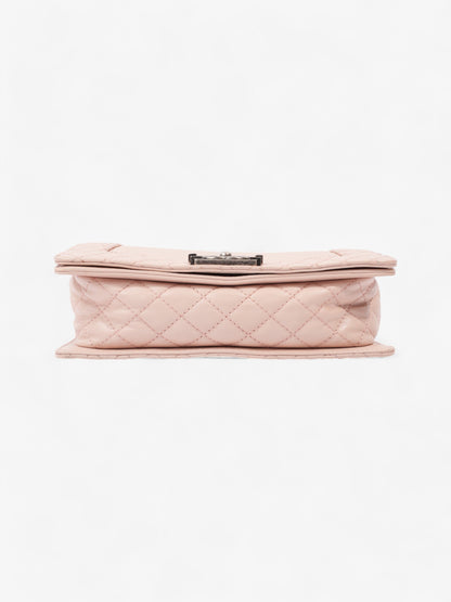 Chanel Boy Bag Light Pink Leather Medium