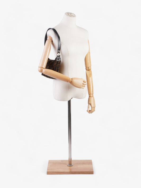 Fendi Classic Zip Fendi Zucca Canvas