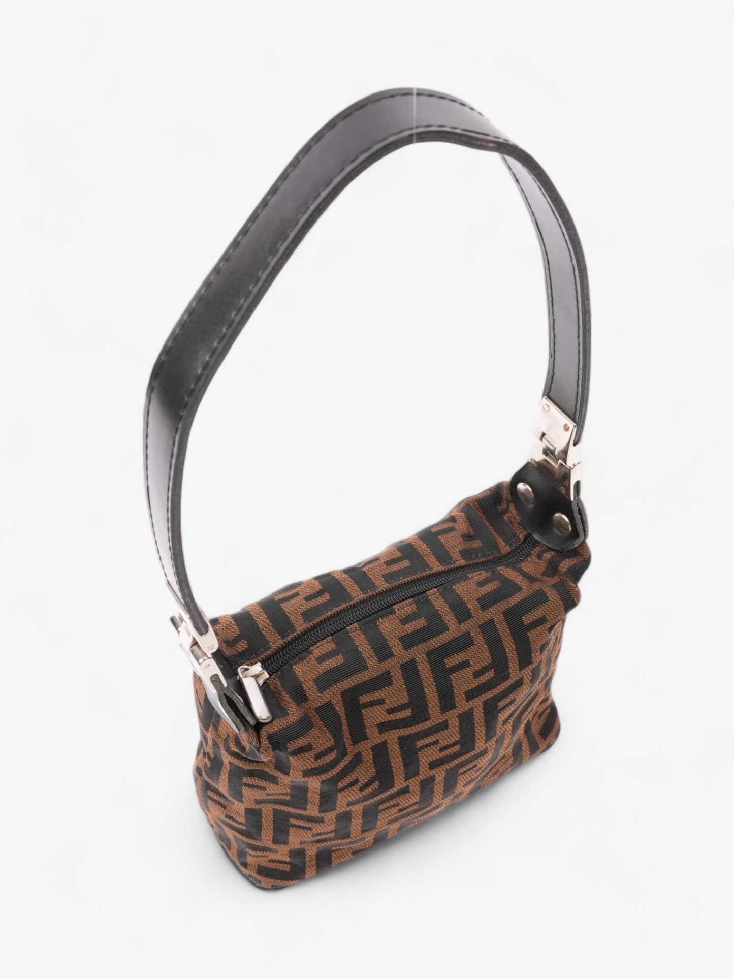Fendi Classic Zip Fendi Zucca Canvas