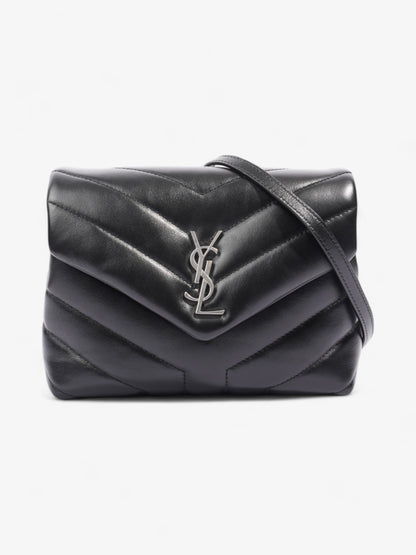 Saint Laurent Lou Lou Black Matelasse Leather Toy