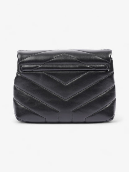 Saint Laurent Lou Lou Black Matelasse Leather Toy