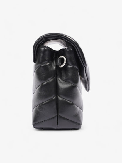 Saint Laurent Lou Lou Black Matelasse Leather Toy
