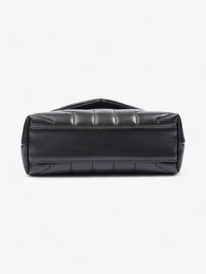 Saint Laurent Lou Lou Black Matelasse Leather Toy