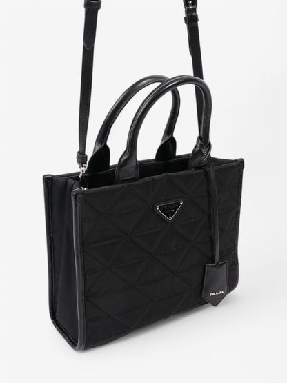 Prada Symbole Black Fabric Medium